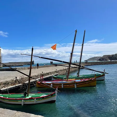 Collioure: Superbe T3 Avec Terrasse, Face A La Et Parking - Fr-1-309-376 * Collioure