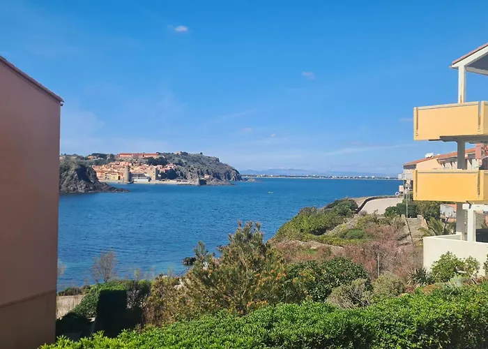 T3 Terrasse Vue Et Parking Prive - Fr-1-309-376 Apartment Collioure